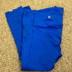 Lululemon blue leggings
